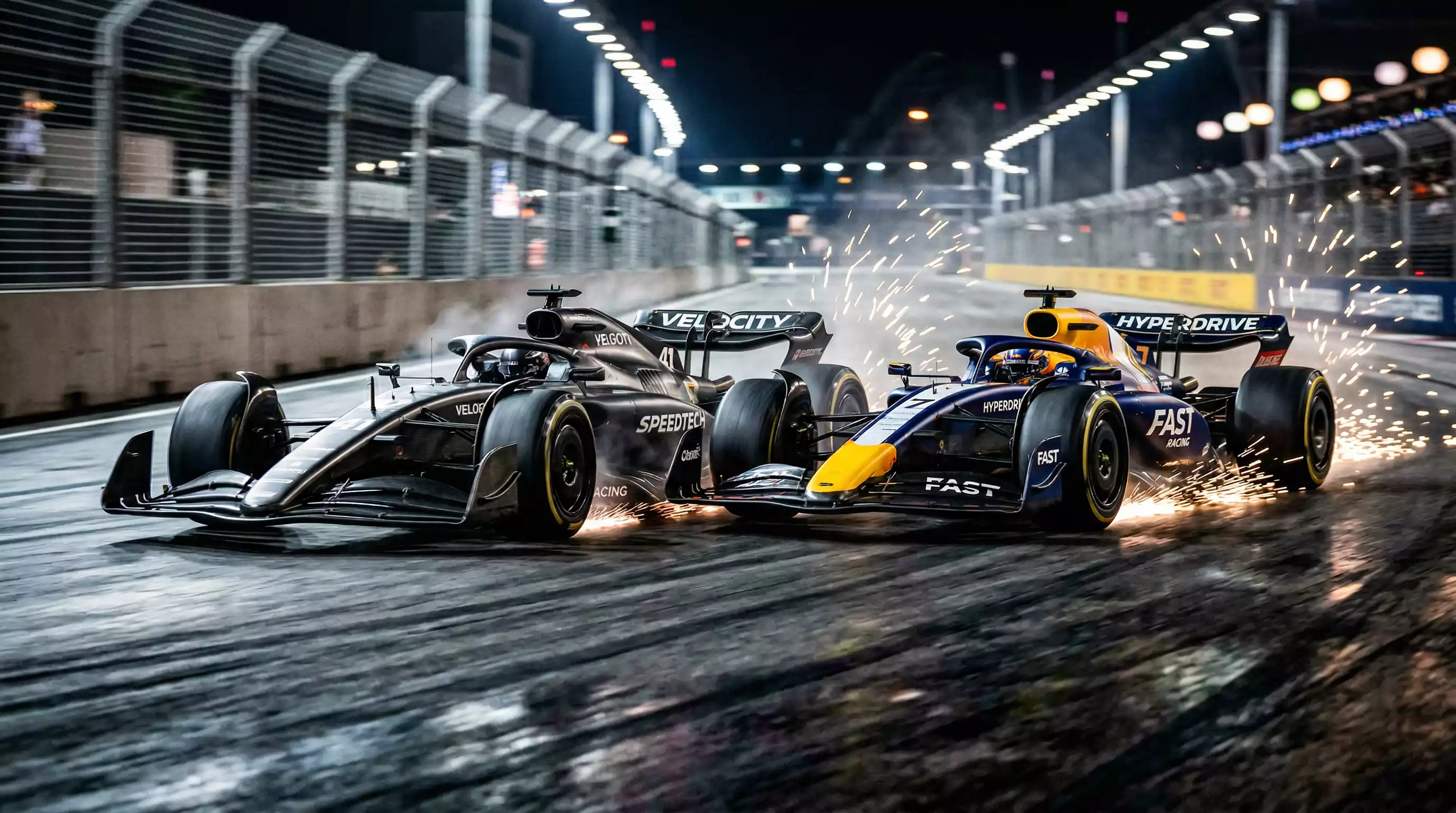 Zwei Formel-1-Boliden Seite an Seite – Head-to-Head-Wetten auf Teamkollegen