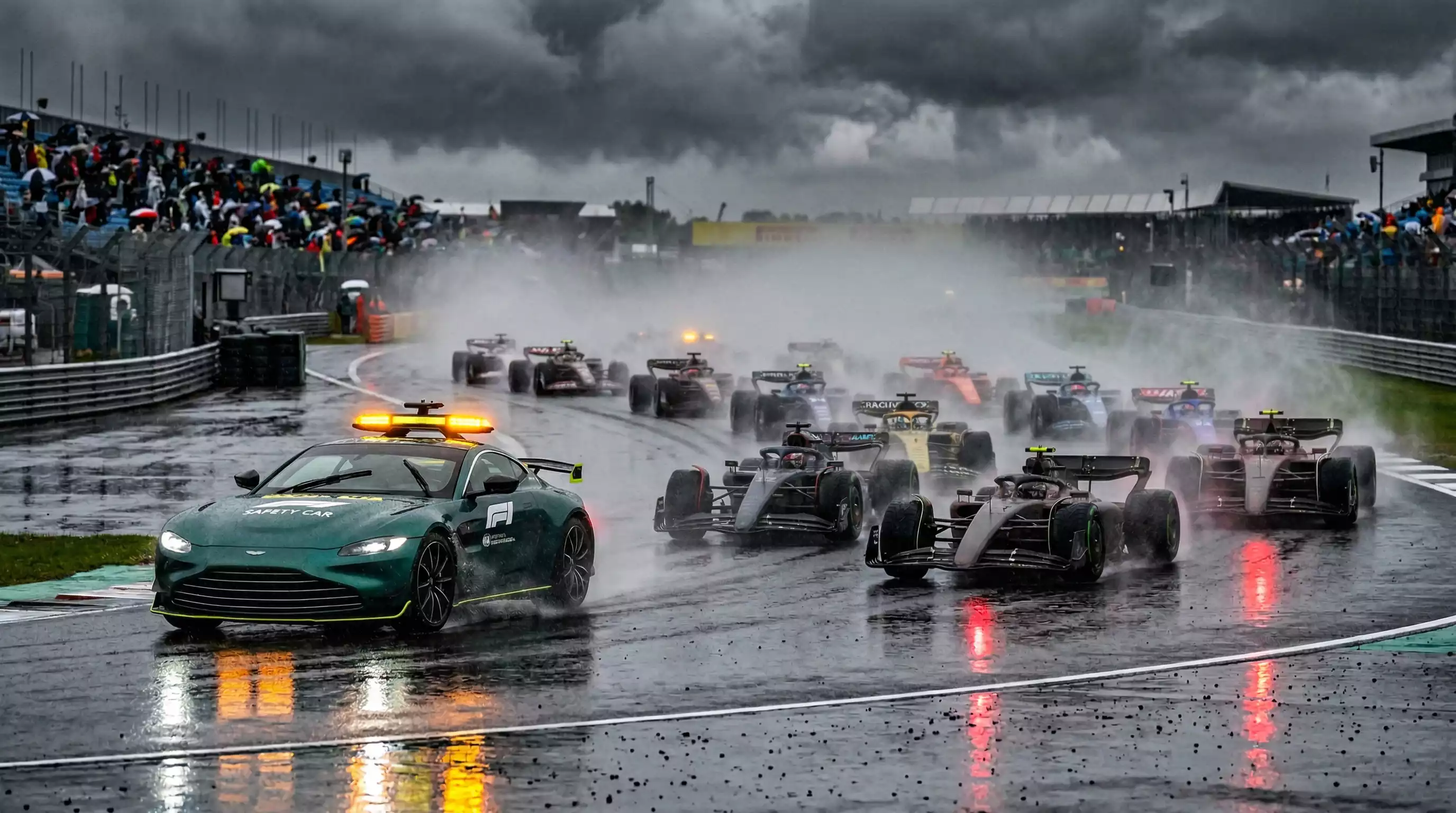 Formel-1-Safety-Car vor dem Feld – Spezialwetten auf besondere Rennereignisse