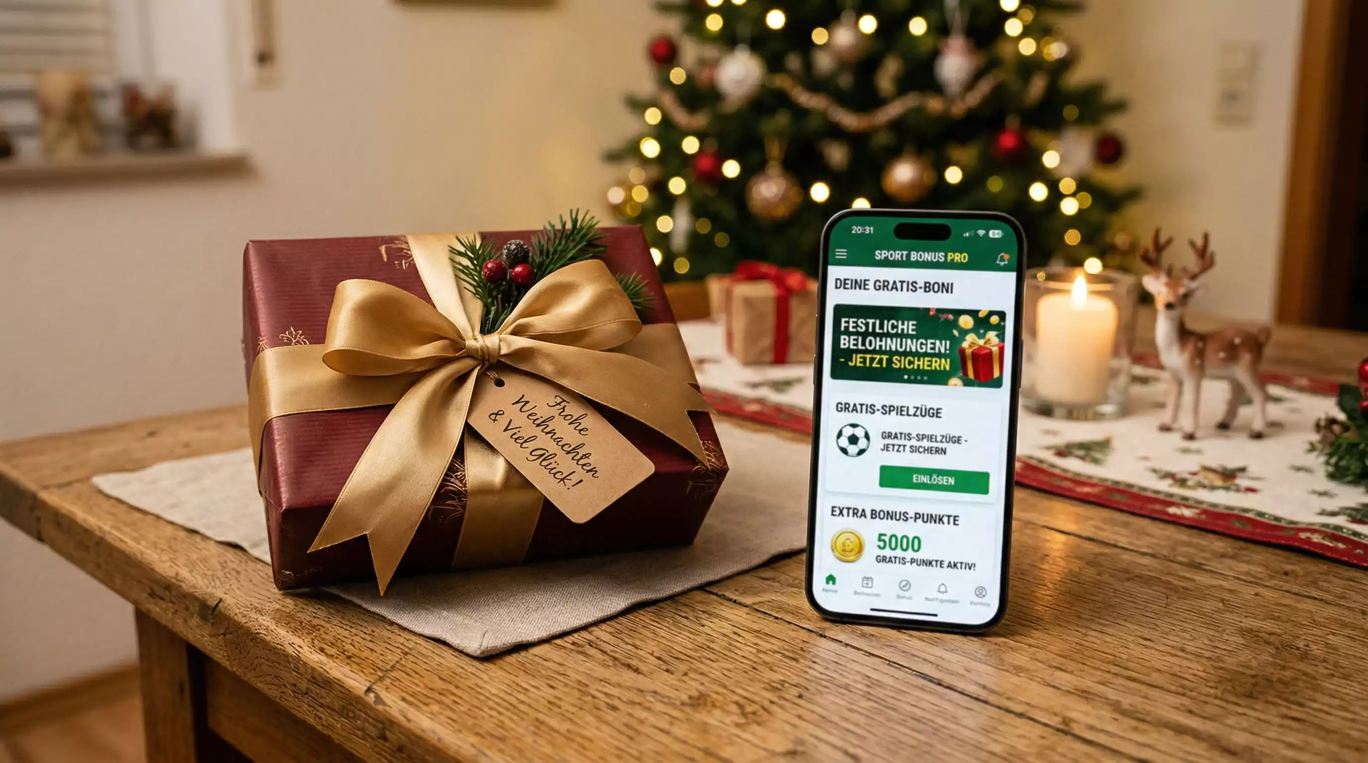 Geschenksymbol neben einem Wettschein – Bonusangebote für Formel-1-Wetten nutzen